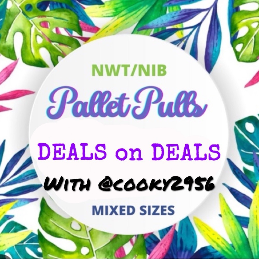 LIVE SHOW PALLET SALE  🛍️